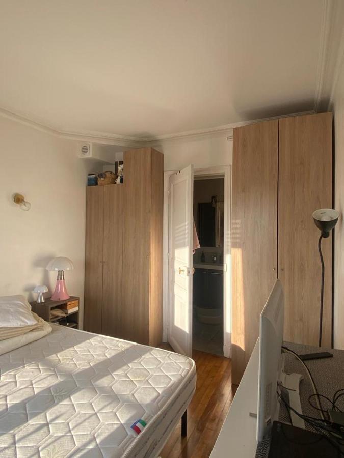 פריז Appartement Ensoleille, Central Et Tout Equipe Avec Vue Tour Eiffel Et Pantheon מראה חיצוני תמונה